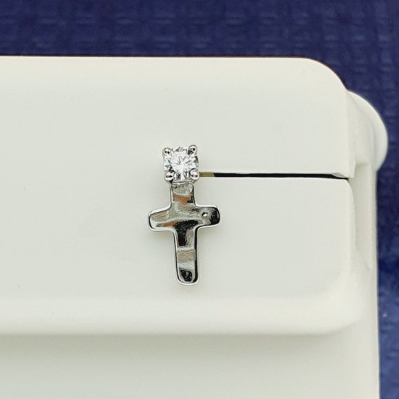 "#925 Sterling Silver Stud Earrings for Women/Girl, US925P1007 - Picture 4 of 11